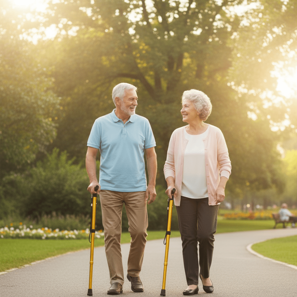 COMFORTCANE – Lichte Aluminium Loopstok voor Senioren