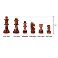 MASTERFOLD – Premium Houten Schaakset met Duurzame Massief Houten Figuren
