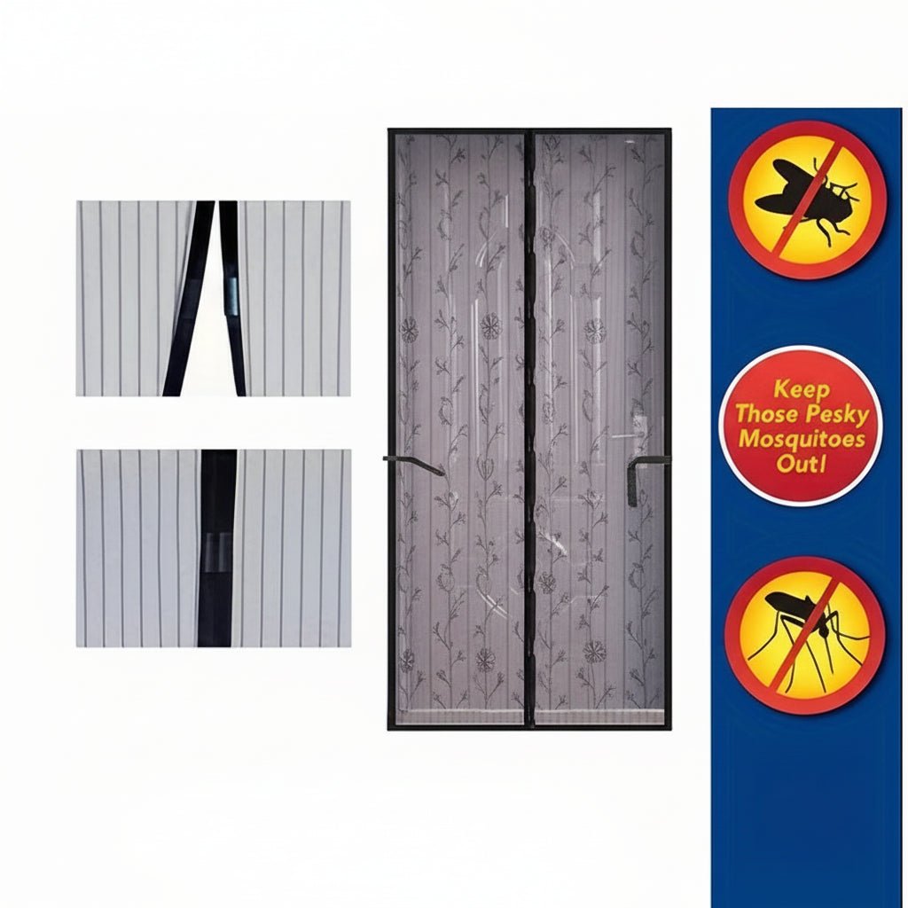 Magnetisch Deurgordijn – Insectenbescherming met Luchtdoorlatend Netdesign