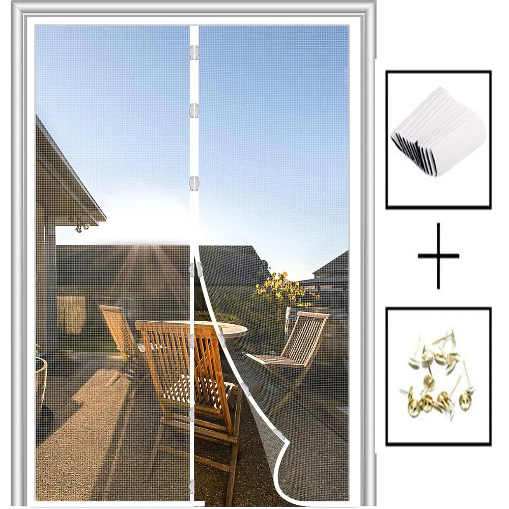 Magnetisch Deurgordijn – Insectenbescherming met Luchtdoorlatend Netdesign