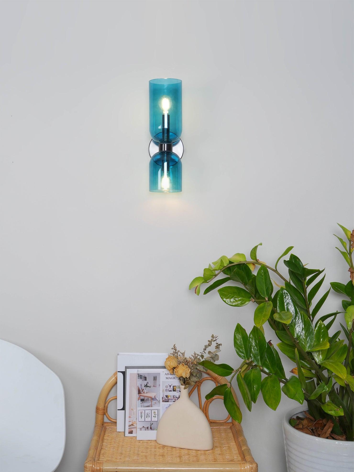 Edie Minimalistische Moderne Wandlamp van Glas
