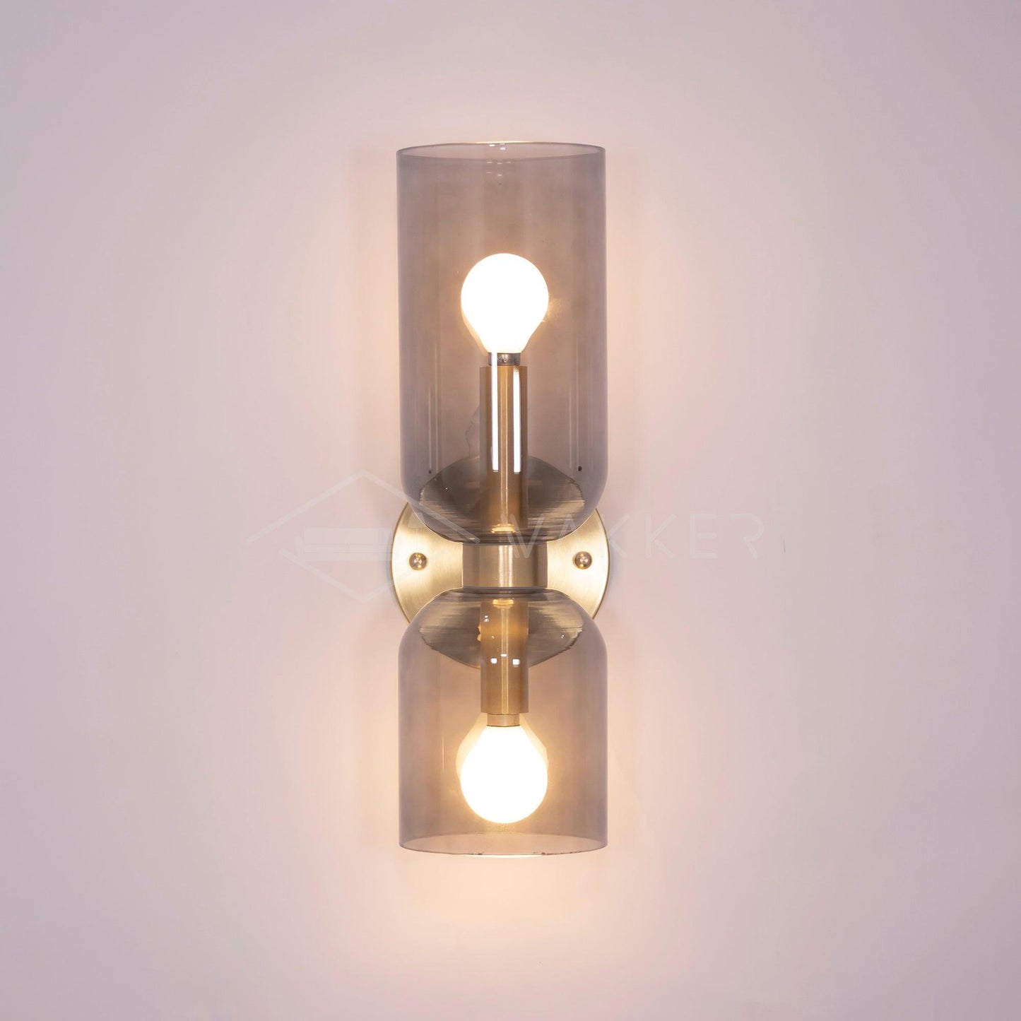 Edie Minimalistische Moderne Wandlamp van Glas