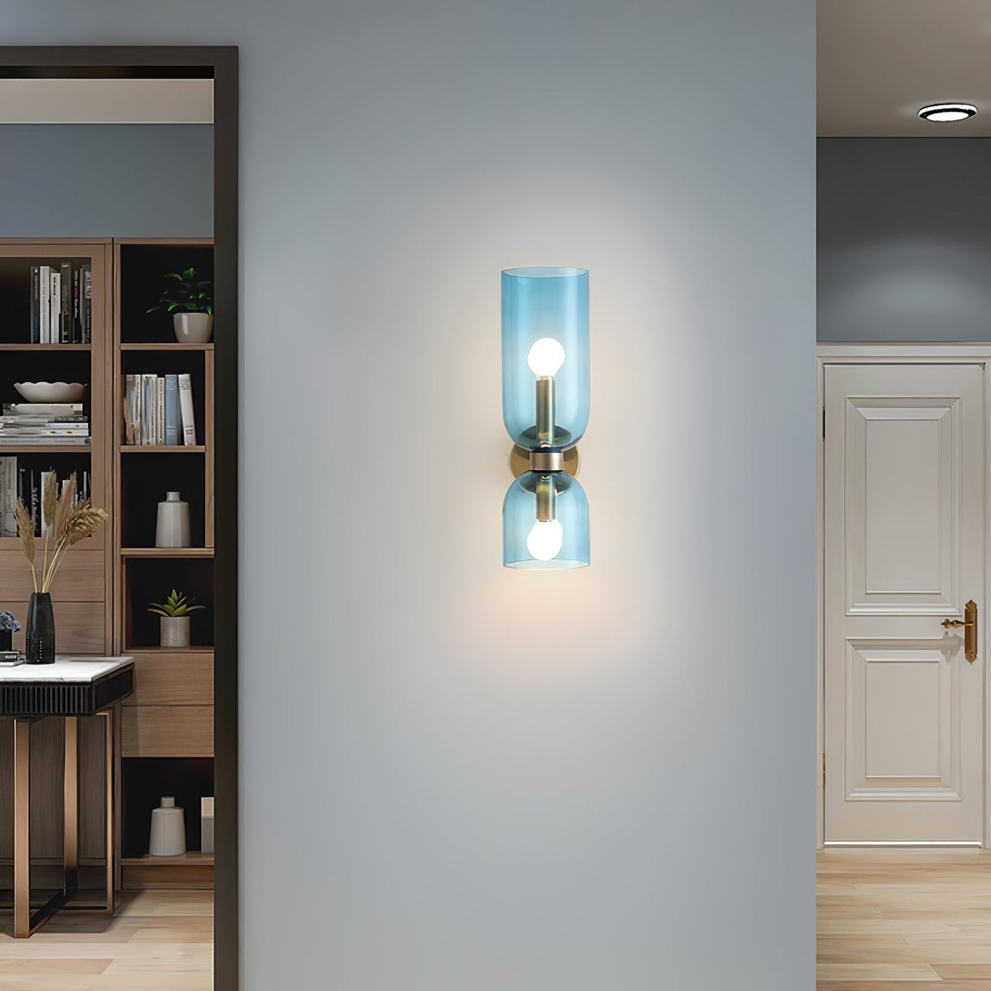 Edie Minimalistische Moderne Wandlamp van Glas