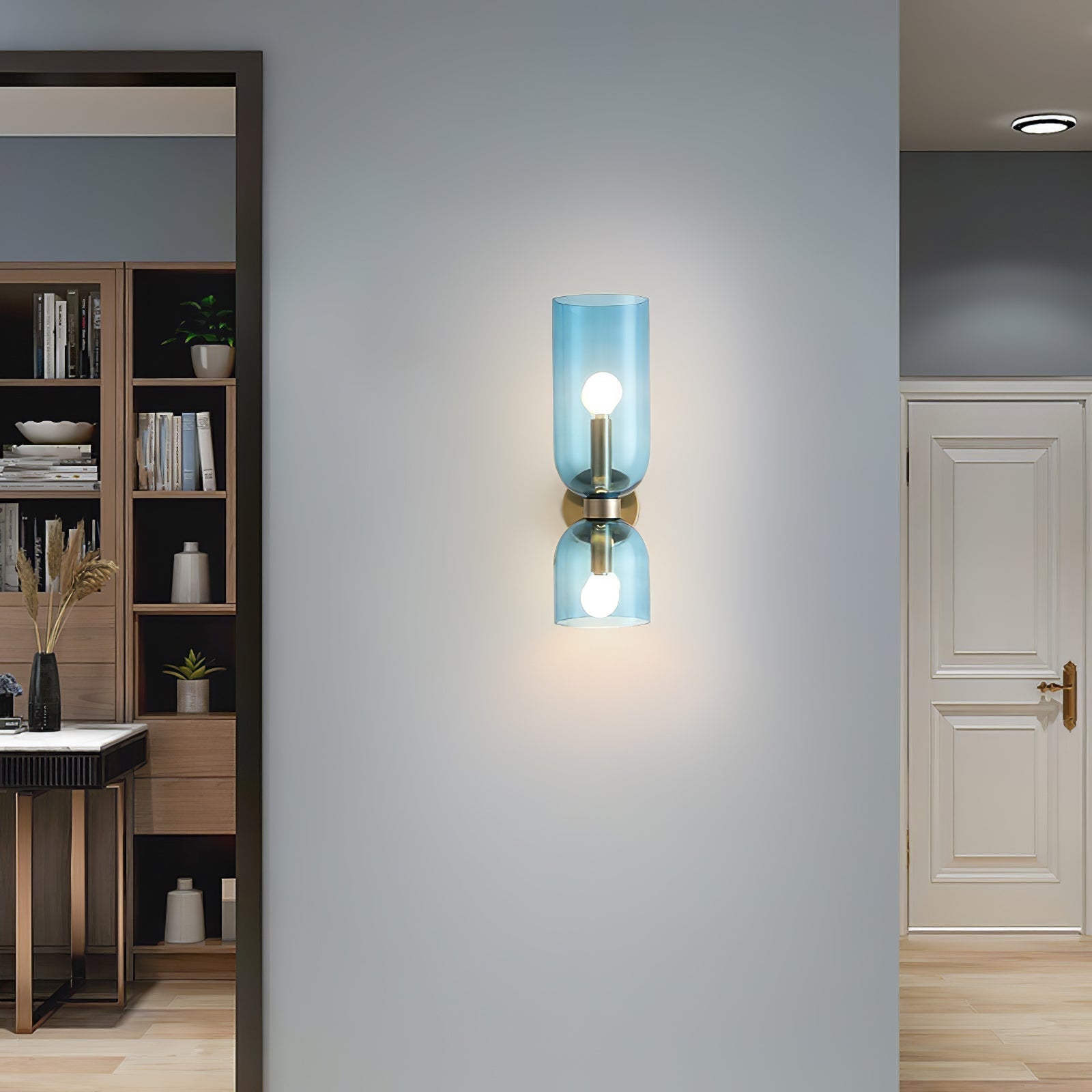 Edie Minimalistische Moderne Wandlamp van Glas