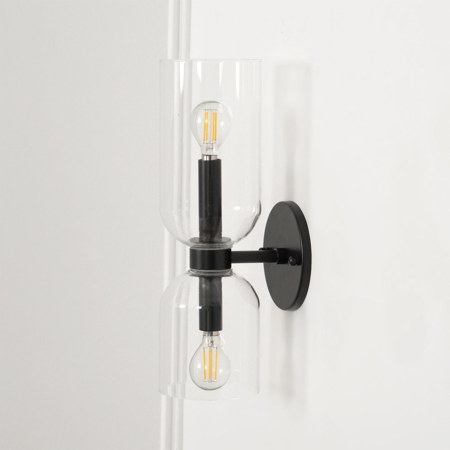Edie Minimalistische Moderne Wandlamp van Glas