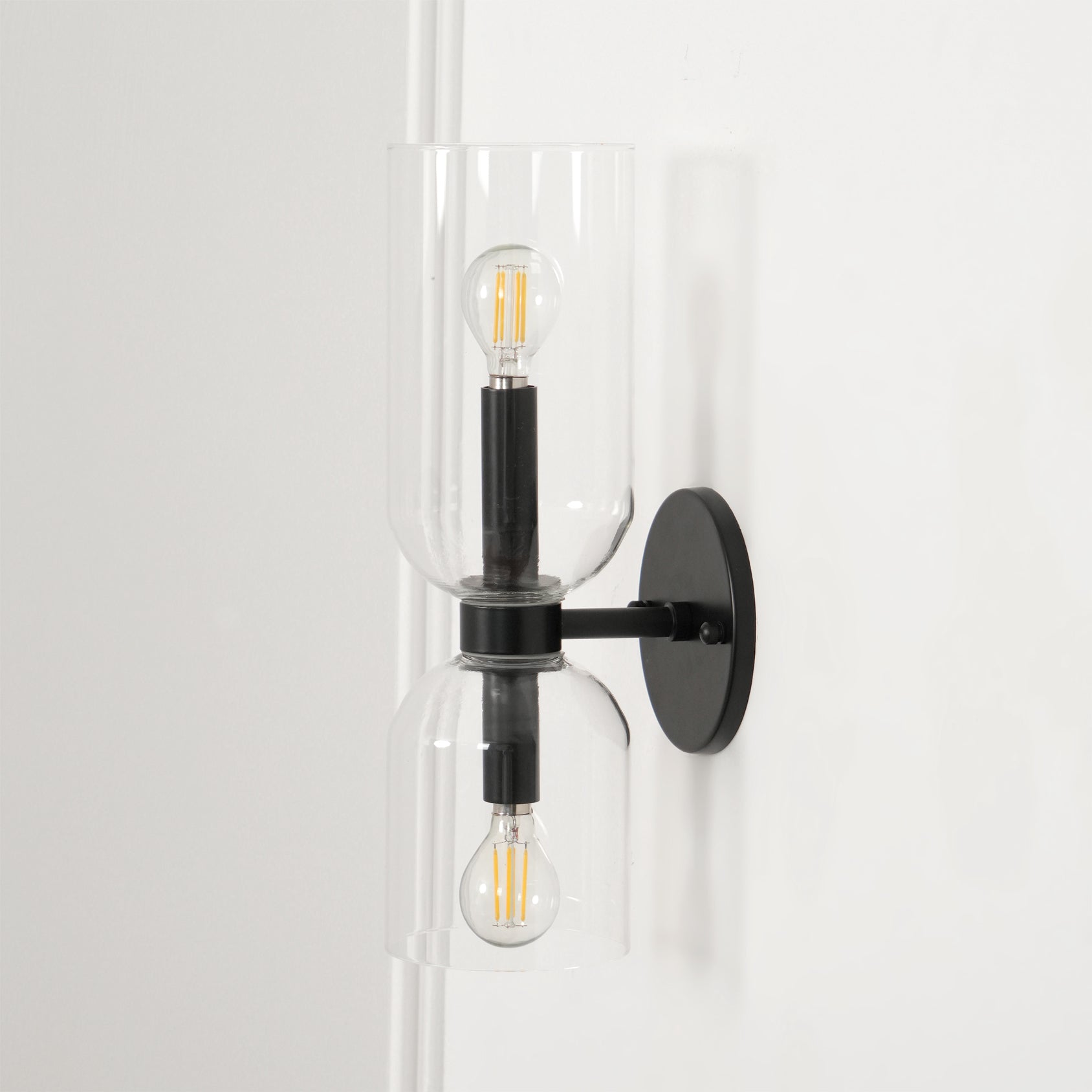 Edie Minimalistische Moderne Wandlamp van Glas