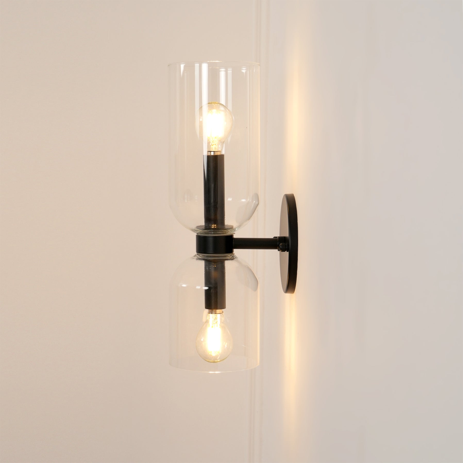 Edie Minimalistische Moderne Wandlamp van Glas