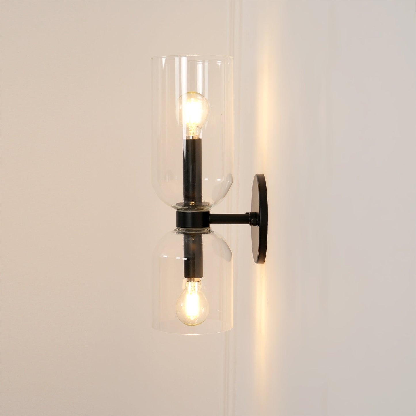 Edie Minimalistische Moderne Wandlamp van Glas
