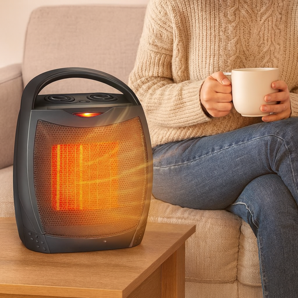 Brehn | Elektrische Ruimteverwarmer Draagbare Keramische Verwarmer Met Afstandsbediening