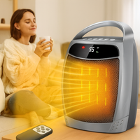 Brehn | Elektrische Ruimteverwarmer Draagbare Keramische Verwarmer Met Afstandsbediening