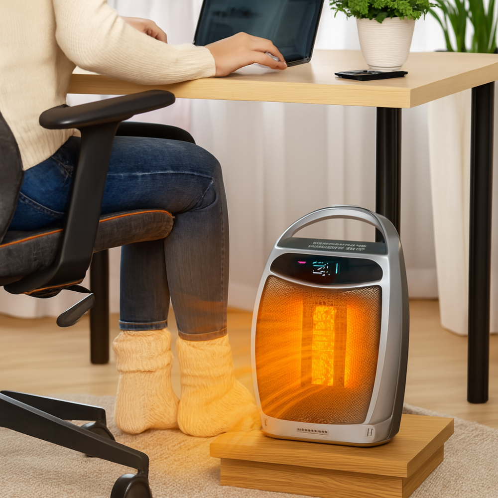 Brehn | Elektrische Ruimteverwarmer Draagbare Keramische Verwarmer Met Afstandsbediening