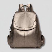 OPULENZA – Elegante Anti-Diefstal Leren Rugzak voor Dames