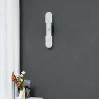 Ovale Marmeren Wandlamp met Zachte LED Ambient Verlichting