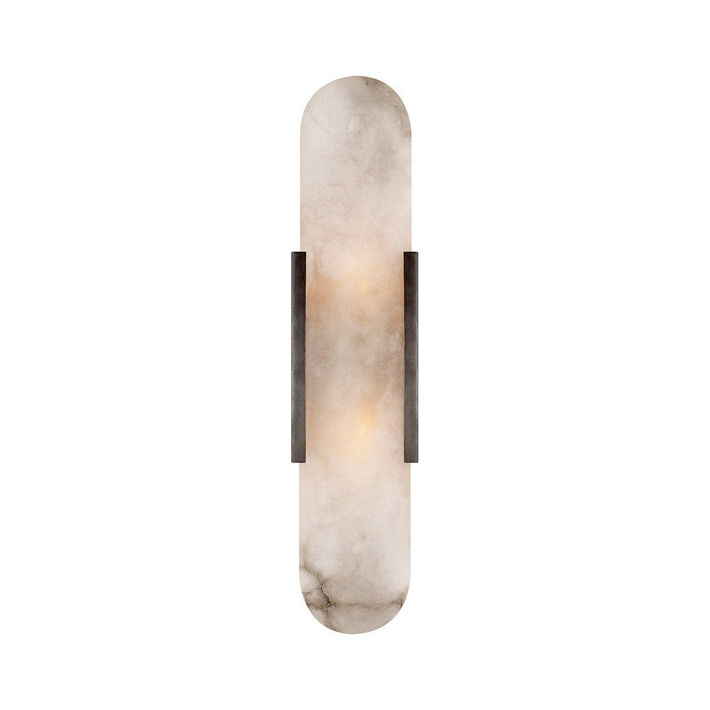 Ovale Marmeren Wandlamp met Zachte LED Ambient Verlichting