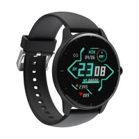 EleganceWatch | Slim Smart Horloge voor Vrouwen met Wellness Monitoring, Elegante Ontwerp en Bluetooth Verbinding
