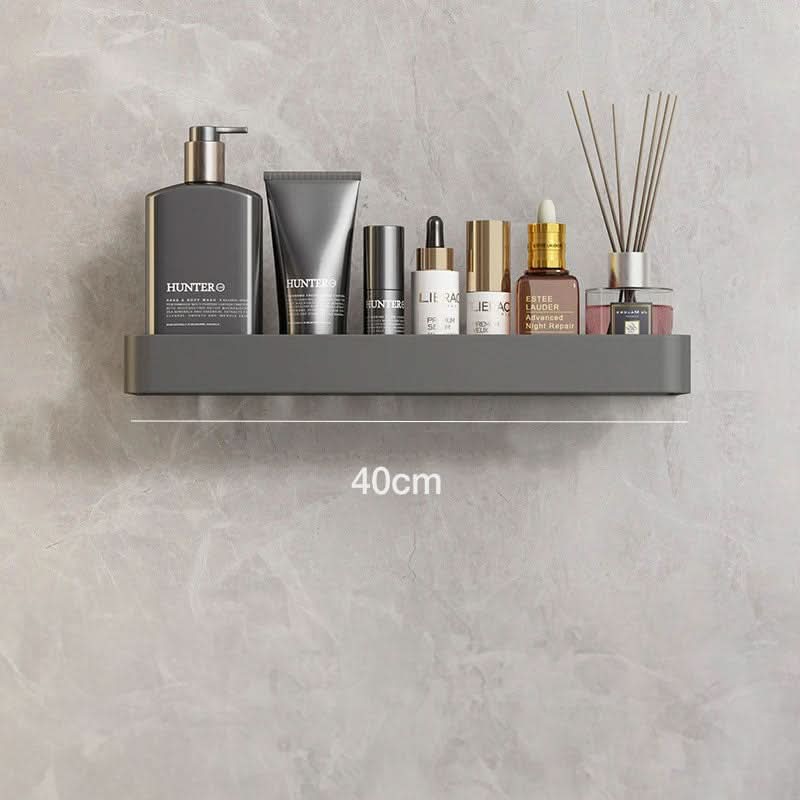 AquaShelf – Elegante Wandplank voor de Badkamer met Handdoekhouder & Boorvrije Montage