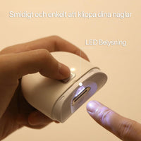 Elektrische nagelknipper met LED-licht