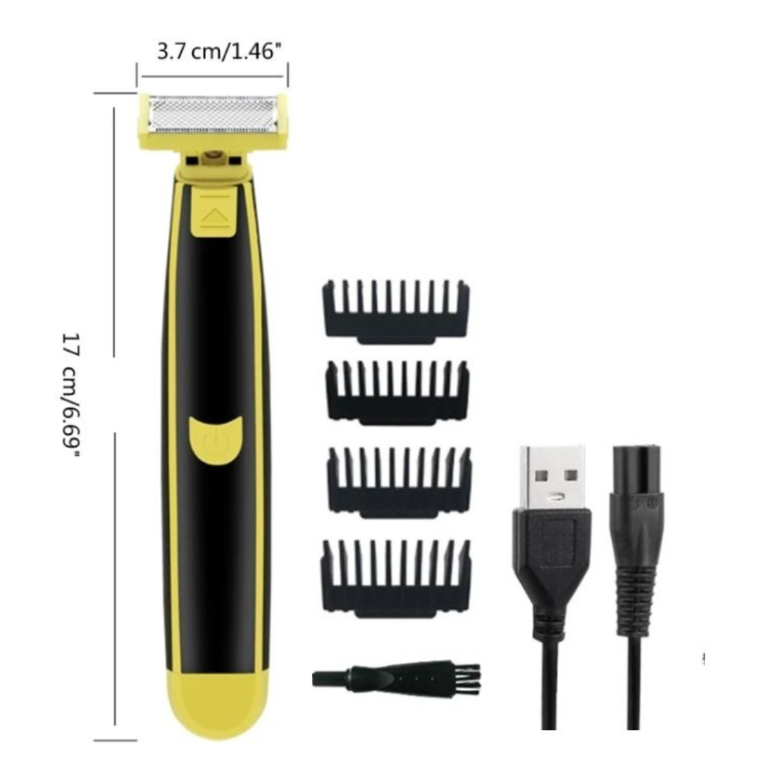 Elektrische scheerapparaat voor mannen | Waterdichte, via USB oplaadbare trimmer | TrimEdge