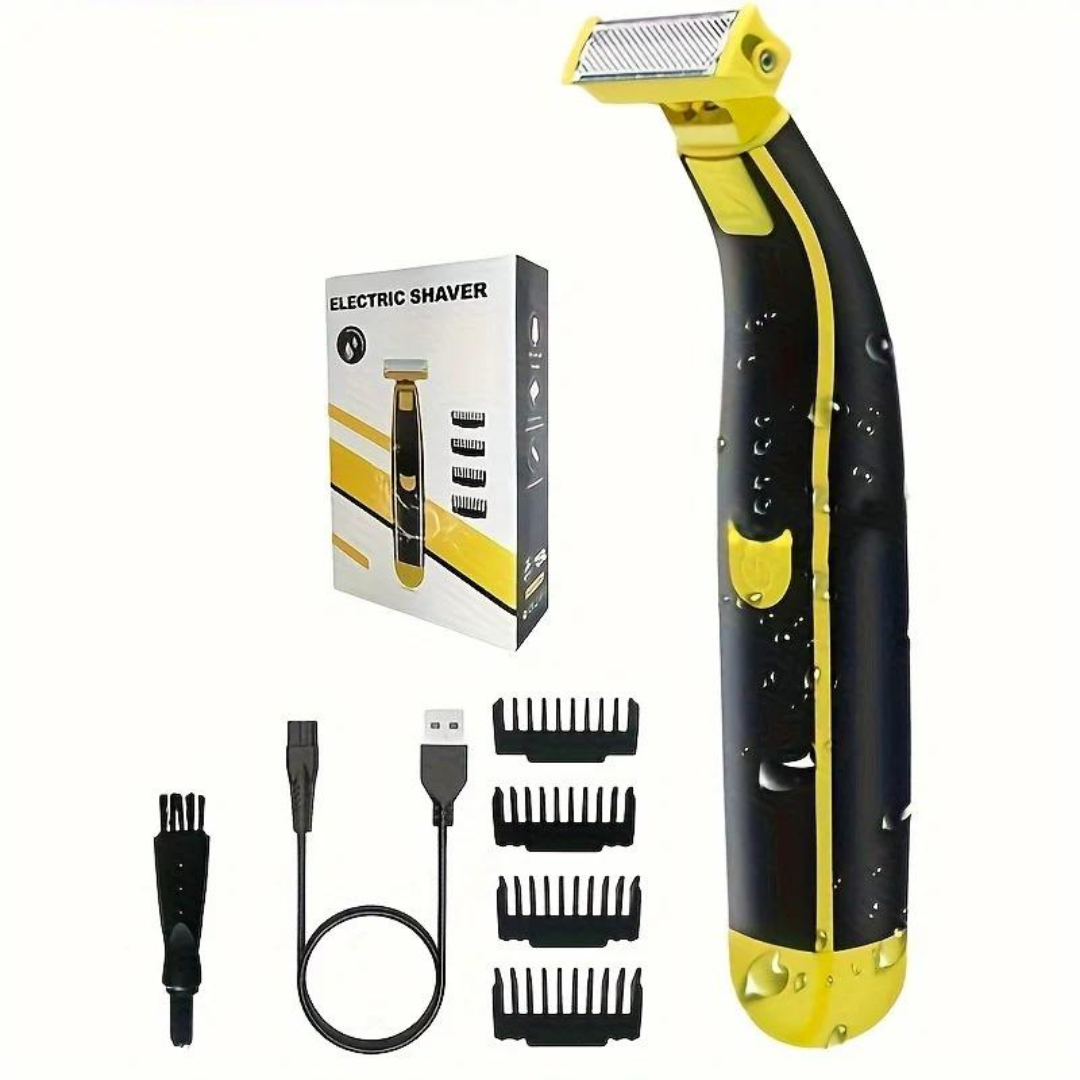Elektrische scheerapparaat voor mannen | Waterdichte, via USB oplaadbare trimmer | TrimEdge