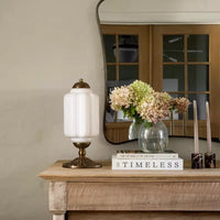 Sif Eloise Vintage Opal Glas Tafellamp