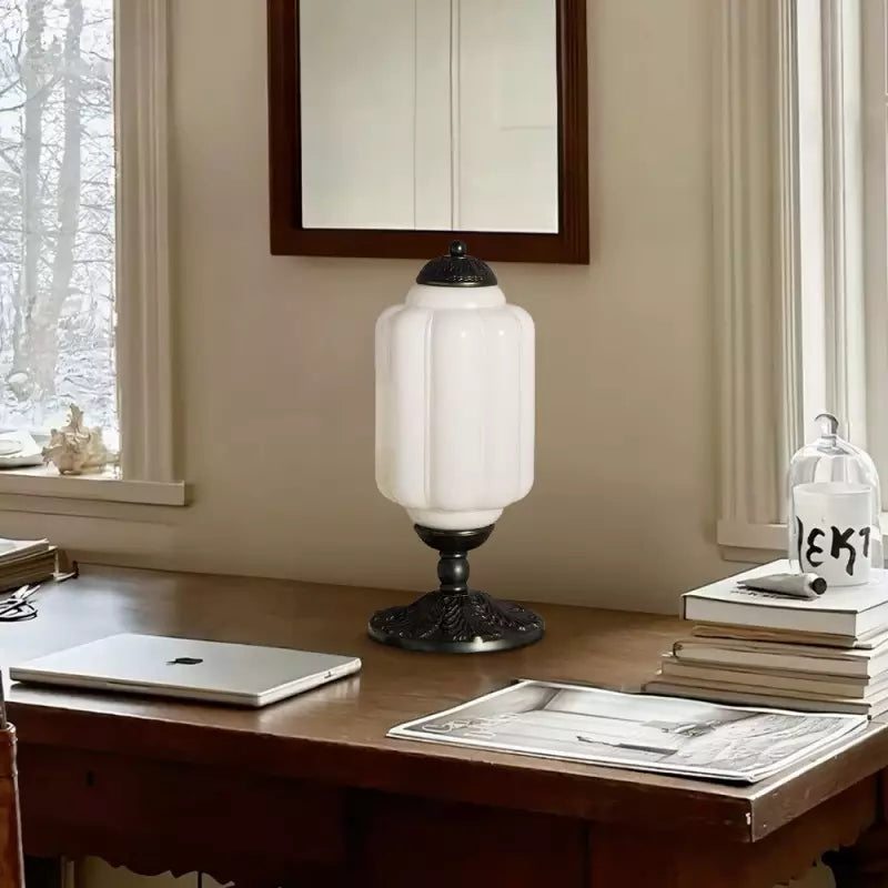 Sif Eloise Vintage Opal Glas Tafellamp