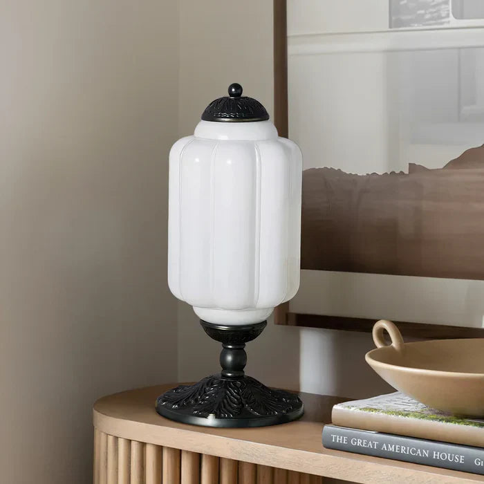 Sif Eloise Vintage Opal Glas Tafellamp