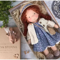 Selina – Handgemaakte Katoenen Waldorf-pop voor creatief spel