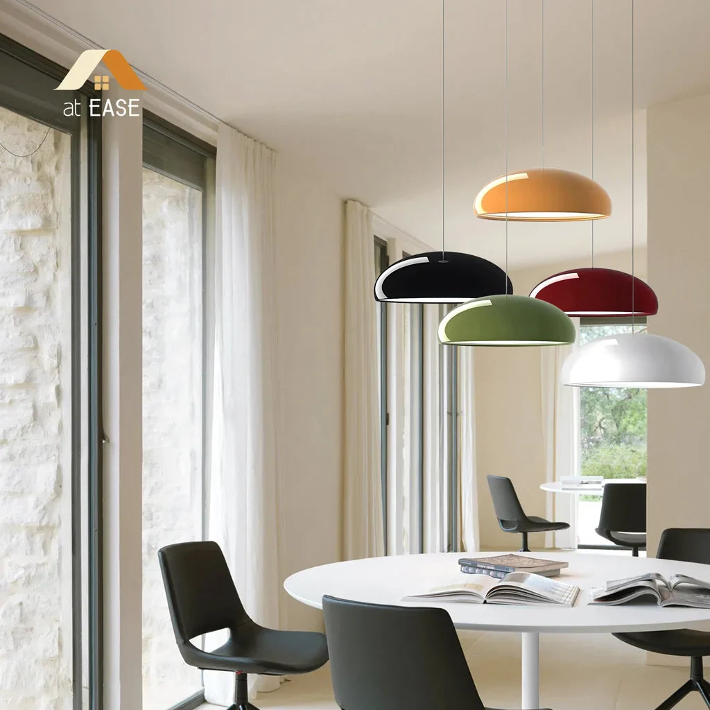 Elyndraea Nordic Bauhaus Metalen Kom Hanglamp