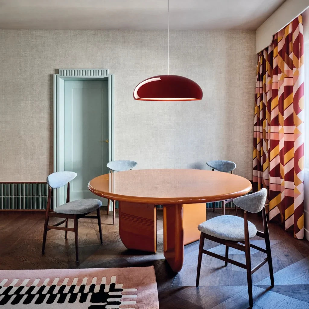 Elyndraea Nordic Bauhaus Metalen Kom Hanglamp