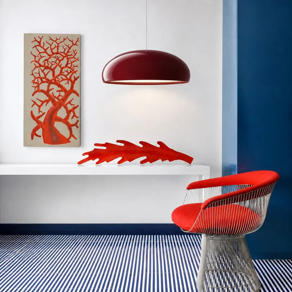 Elyndraea Nordic Bauhaus Metalen Kom Hanglamp