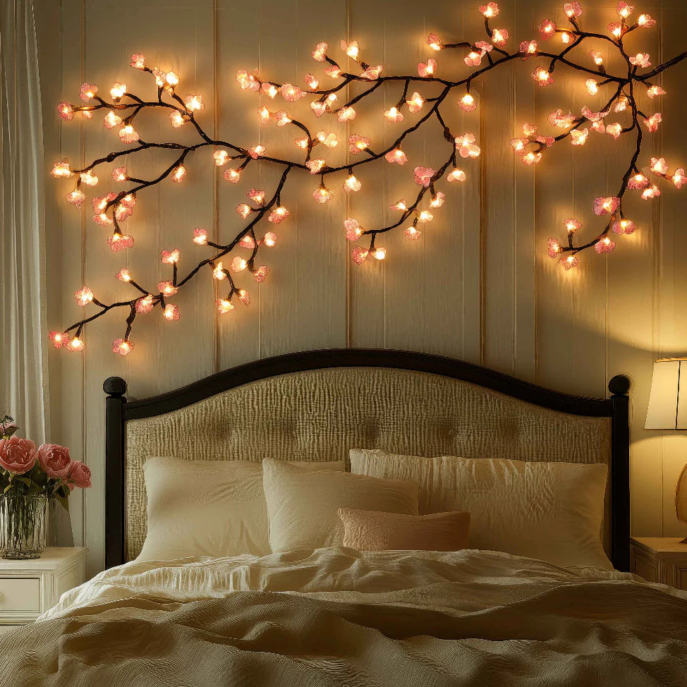 Kersenbloesem LED Wandlamp
