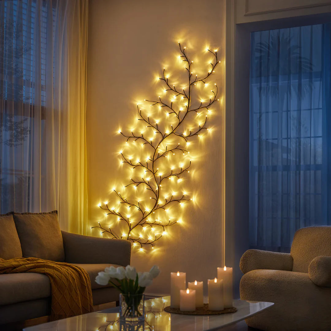 Kersenbloesem LED Wandlamp