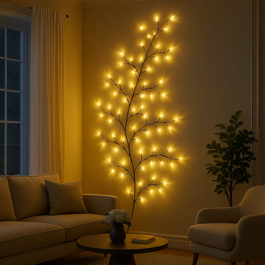 Kersenbloesem LED Wandlamp