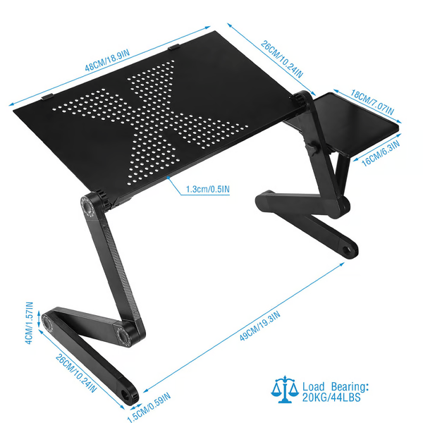 FLEXSTAND 360 – Ergonomische laptopstandaard voor gezond & flexibel werken