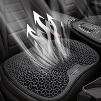 Ergonomisch Gel-Zitkussen – Ademend Drukverlichting voor Kantoor, Auto & Thuis