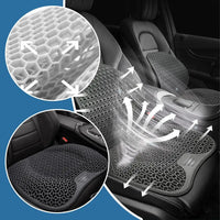 Ergonomisch Gel-Zitkussen – Ademend Drukverlichting voor Kantoor, Auto & Thuis