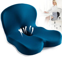 Ergonomisch Geheugenfoam Zitkussen voor Kantoor en Auto – Comfortabel Zitten