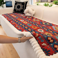 Etnische Stijl Gequilt Anti-slip Bankhoes