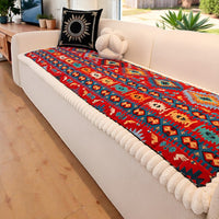 Etnische Stijl Gequilt Anti-slip Bankhoes