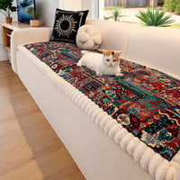 Etnische Stijl Gequilt Anti-slip Bankhoes