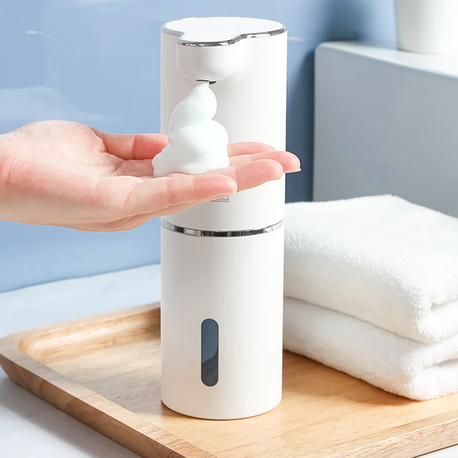 Dehub Zeppie | Automatische Schuim Zeep Dispenser - Fun en Contactloos Handen Wassen