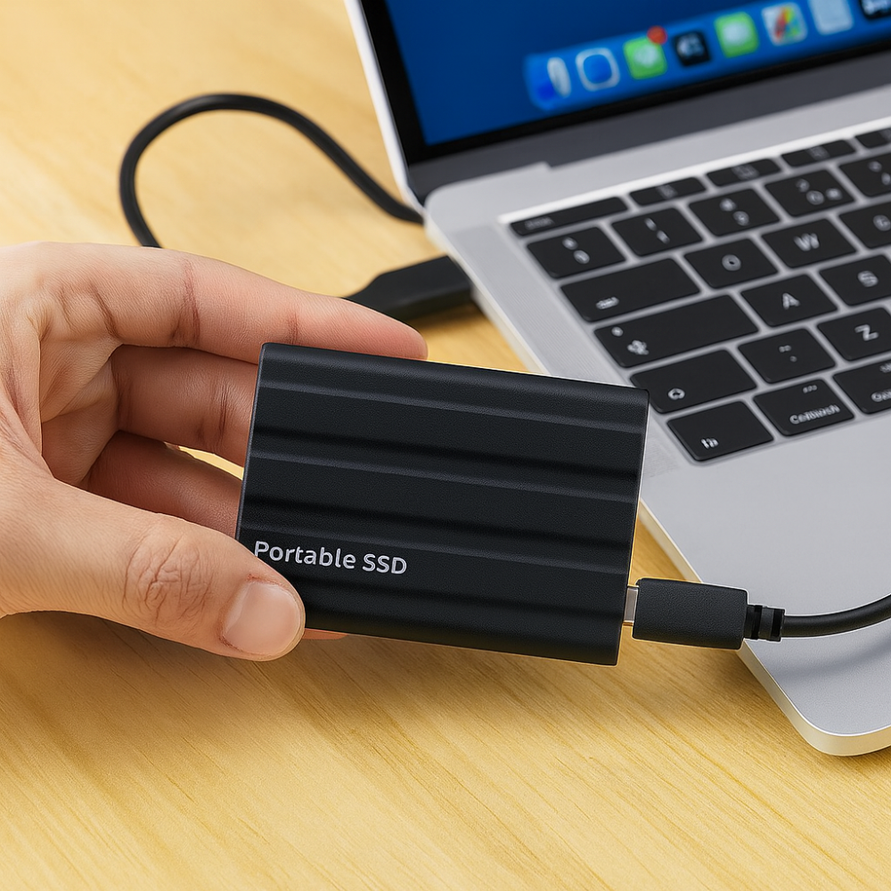 Externe Solid State Drive Snelle Overdracht Draagbare Opslag