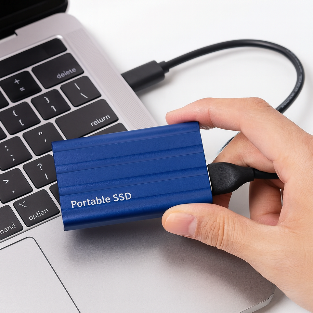 Externe Solid State Drive Snelle Overdracht Draagbare Opslag