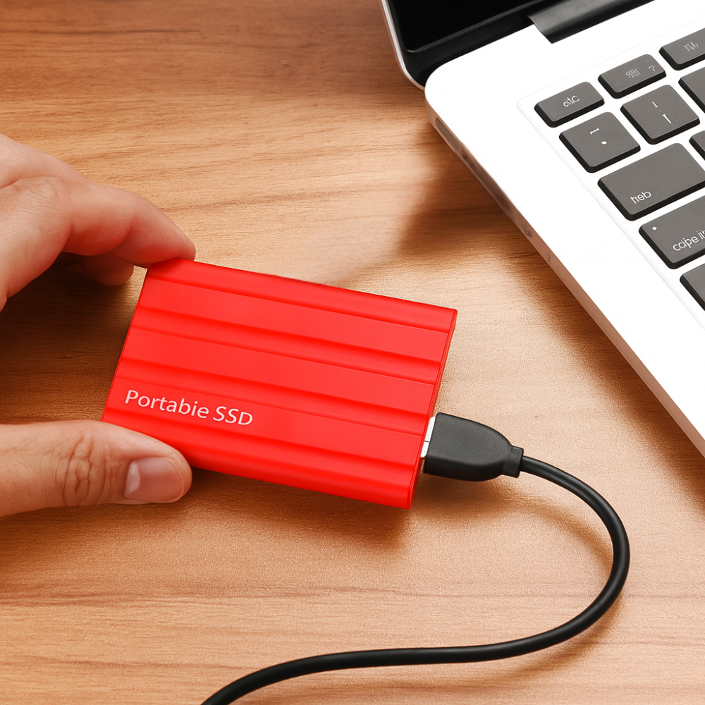 Externe Solid State Drive Snelle Overdracht Draagbare Opslag