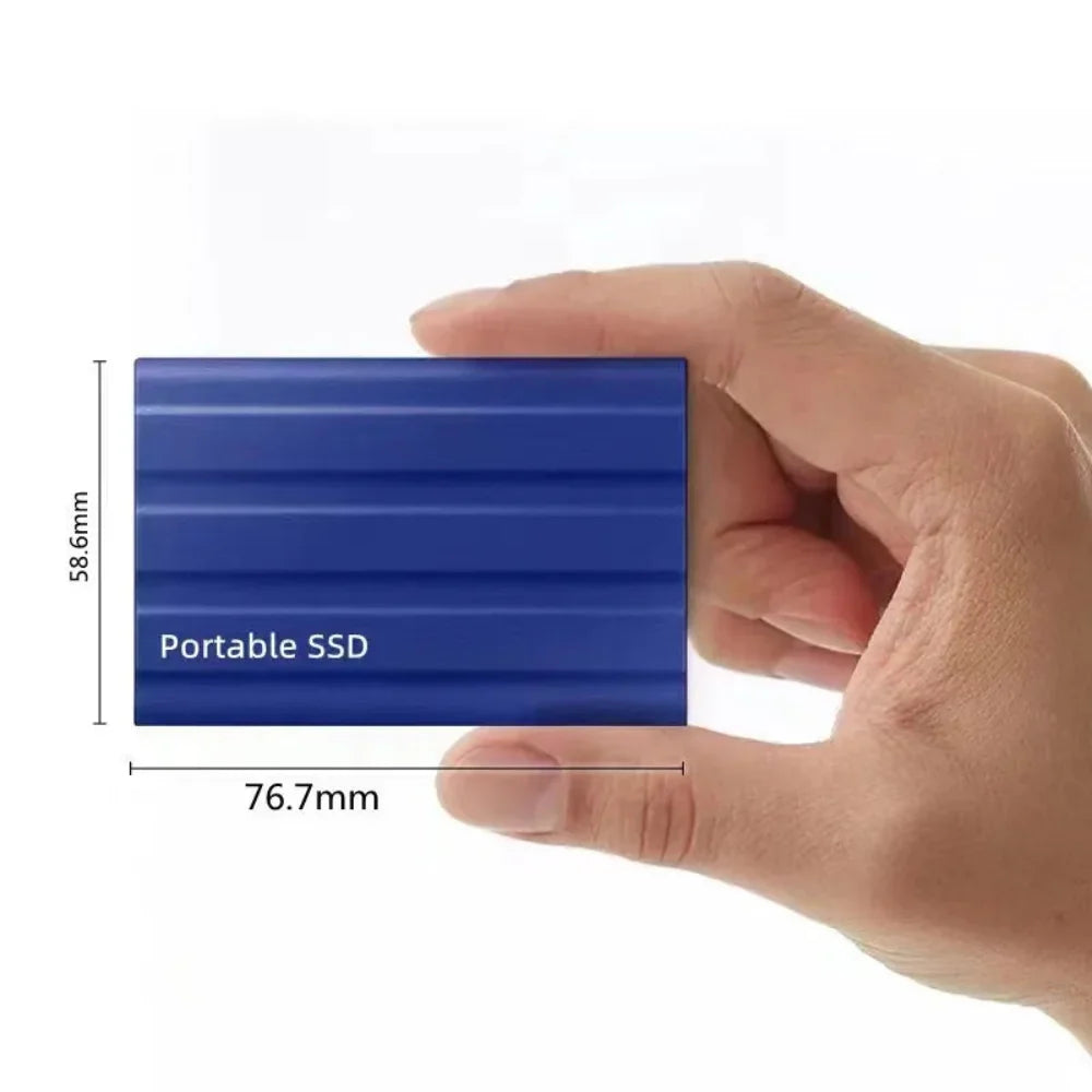Externe Solid State Drive Snelle Overdracht Draagbare Opslag