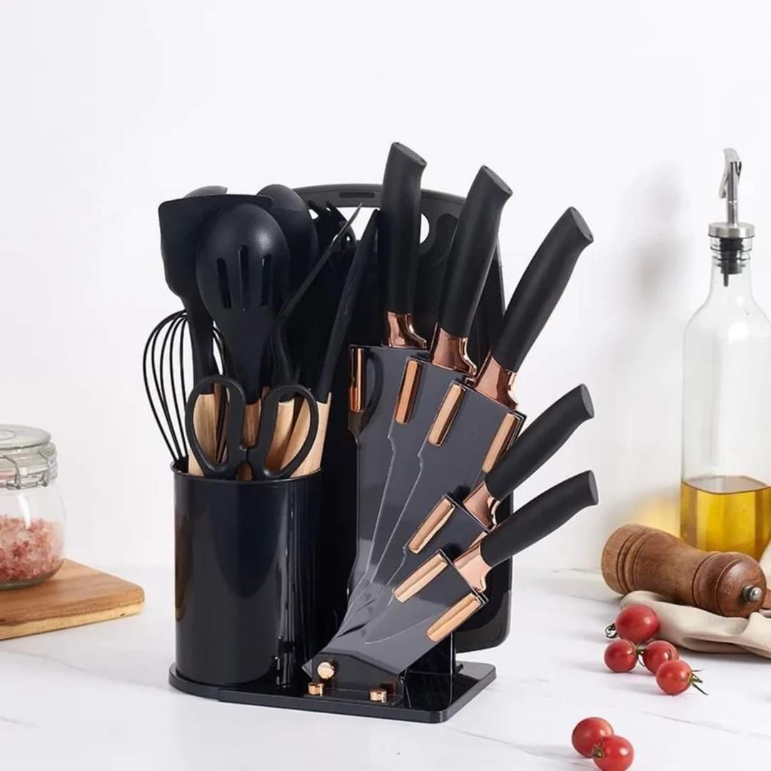 19-delig keukenaccessoireset