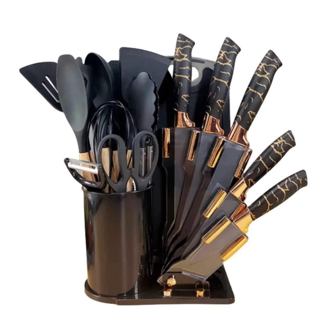 19-delig keukenaccessoireset