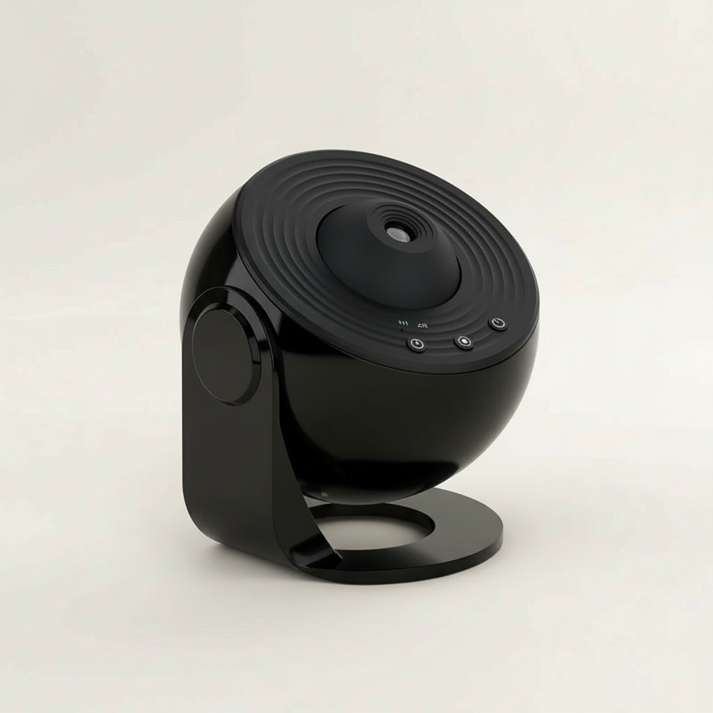 Brehn | 360° HD-Planetarium Projector | 12 Astronomische Focus-Folies | LED-sterrenprojector met Timer & Rotatiefunctie | Thuis-observatorium voor Kinderen & Volwassenen