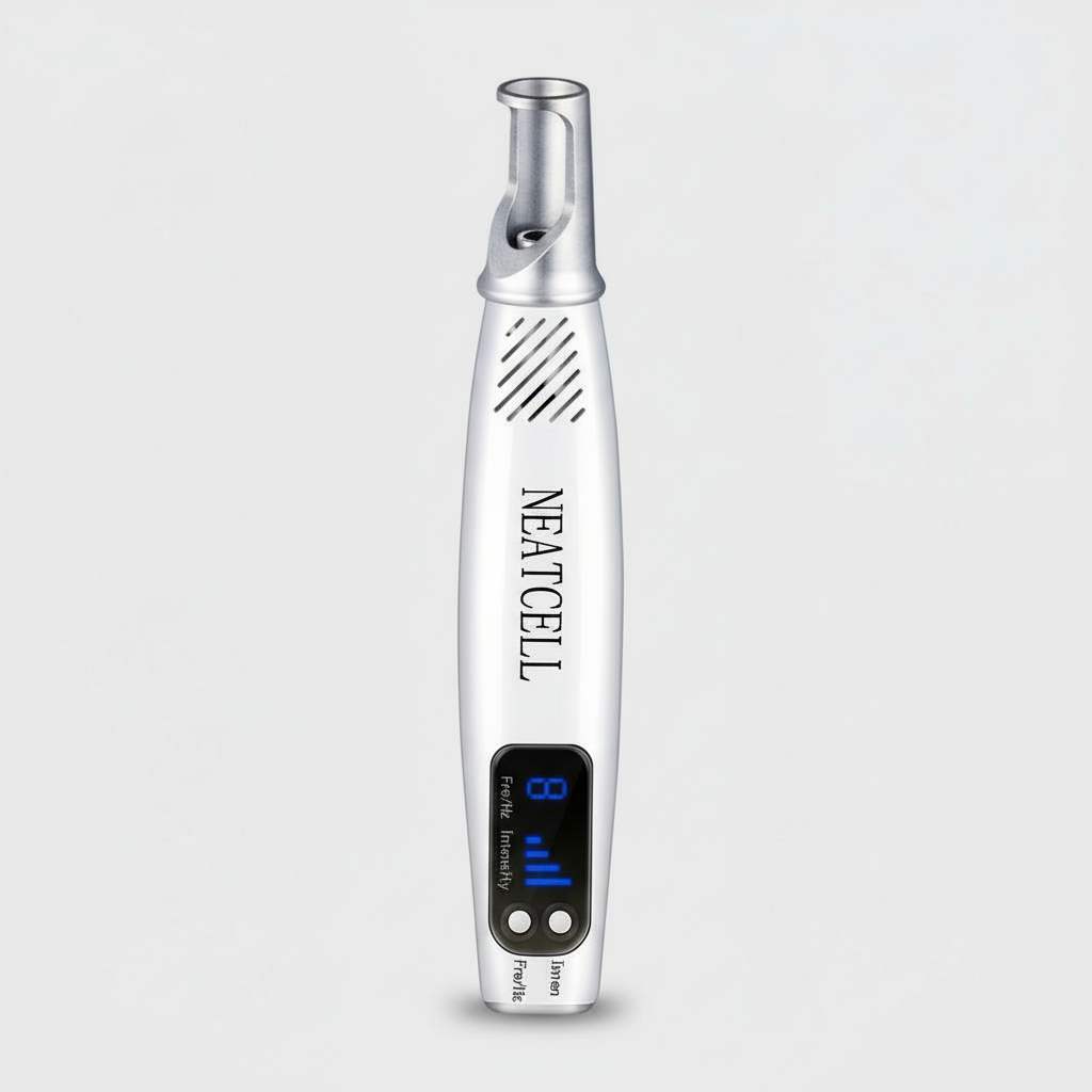 Professionele Picoseconde Laserpen | Tattoo- & Pigmentverwijdering | Dual-Mode Rood & Blauw | Effectieve Melaninefragmentatie voor Thuisgebruik