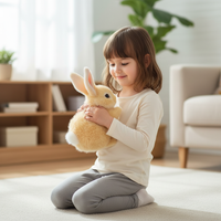 BunnyLoom Interactieve Pluche | Realistisch springend konijn speelgoed voor kinderen